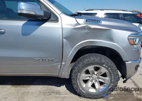 2021 Ram 1500 Laramie 4X4 5'7 Box from USA, damaged, VIN 1C6SRFJT4MN820379